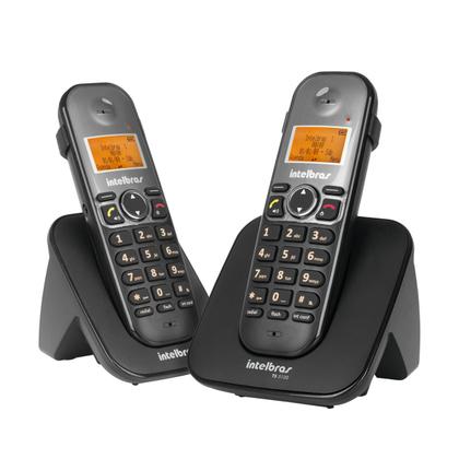Imagem de Telefone Sem Fio TS 5122 Preto Intelbras