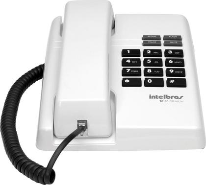 Imagem de Telefone TC50 Premium Branco Funções Flash