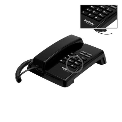 Imagem de Telefone Tc50 Premium Preto Função Flash, Redial, Pause E Mute 4080086