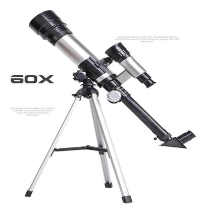 Imagem de Telescópio Astronômico 60x Completo Refrator Microscópio