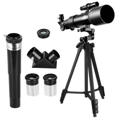 Imagem de Telescopio Astronomico Greika Adulto e Criança 60mm F360 com Tripé Ajustável