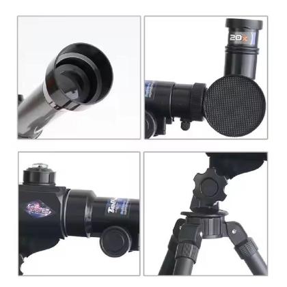 Imagem de Telescópio Astronômico Luneta Lunar Kit Completo Tripé 40x