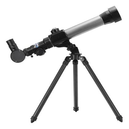 Imagem de Telescopio astronomico luneta lunar terrestre kit completo tripe 40x reflator ciencia espaço escola