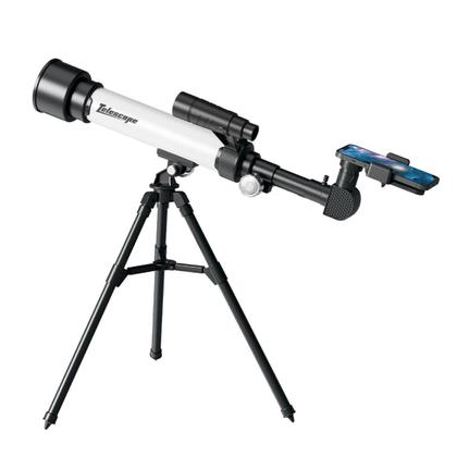 Imagem de Telescopio Infantil Luneta Astronômico Tripe 360º Ocular 60x