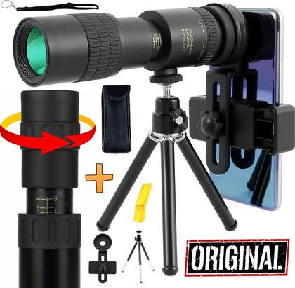 Imagem de Telescópio Monocular Profissional Super Zoom Aumento Luneta Para Tirar Foto Celular Camping Pesca Alta Visibilidade Lua