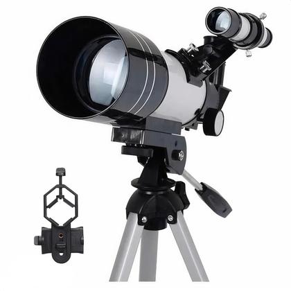 Imagem de Telescópio Profissional Astronômico Com Suporte De Celular