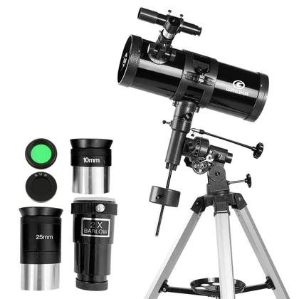Imagem de Telescopio Refletor Astronomico 114mm F1000 Greika Eq3 Newtoniano