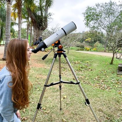 Telescópio Refrator 80500mm Leo 2 Observações Detalhadas