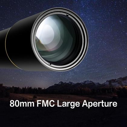 Imagem de Telescópio SOLOMARK 80900 Refrator profissional com abertura de 80 mm