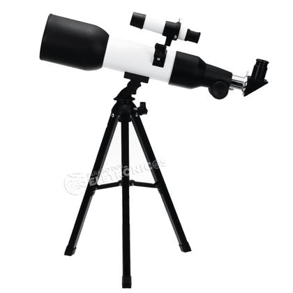 Imagem de Telescópio + Tripé Astronômico Refrator Luneta Zoom Até 90x Fácil de Montar F36060