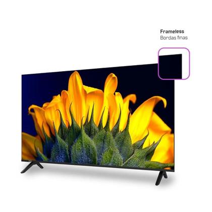 Imagem de Televisão Smart TV HQ 50, 55 ou 65 QLED 4K UHD, Dolby Audio, WiFi, Bluetooth, 3 HDMI, 2 USB, HDR, LED Bivolt