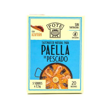 Imagem de Tempero em Pó para Paella de Peixe Pote 12,5g