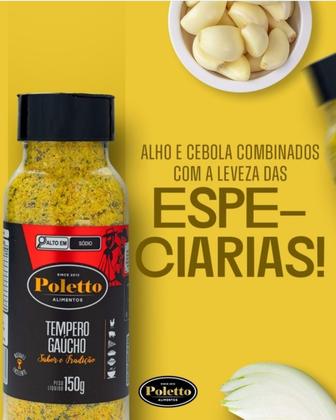 Imagem de Tempero Gaucho 150g Poletto