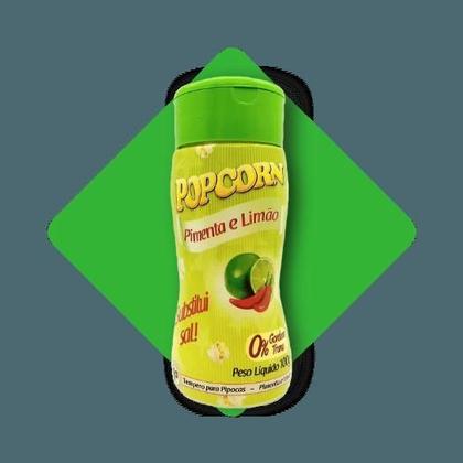 Imagem de Tempero Pipoca 12 Frascos 6 Pimenta Limão 6 Sal Do Himalaia