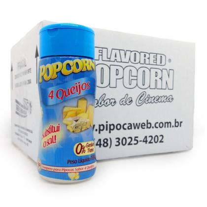 Imagem de Temperos Para Pipoca 24 Un - Cheddar E 4 Queijos
