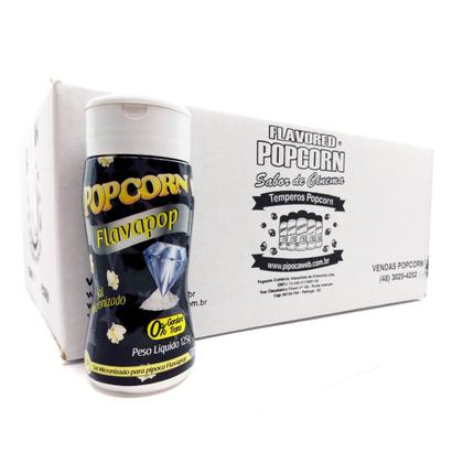 Imagem de Temperos Para Pipoca Cx 12Un - Churrasco E Flavapop Manteiga