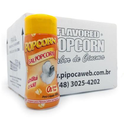 Imagem de Temperos Para Pipoca Cx 24Un - Parmesão E Alho E Sal Popcorn