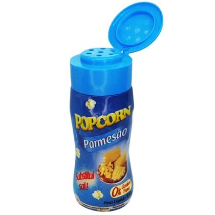 Imagem de Temperos Pipoca Caixa 12 Frascos 6 Parmesão E 6 Flavapop