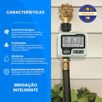 Imagem de Temporizador Controlador Automático Programável De Irrigação