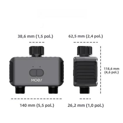 Imagem de Temporizador De Irrigação Automático Programável Para Jardim Com Bluetooth Inteligente