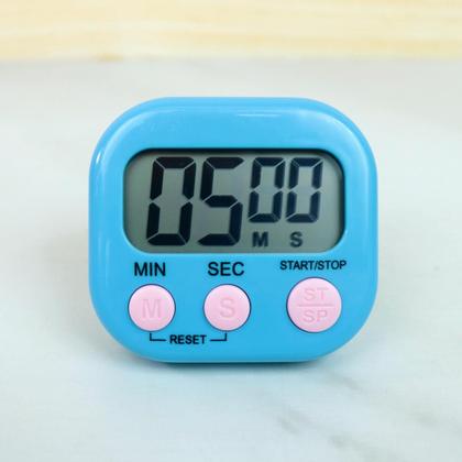 Imagem de Temporizador Timer Digital Cronômetro De Plástico A Pilha