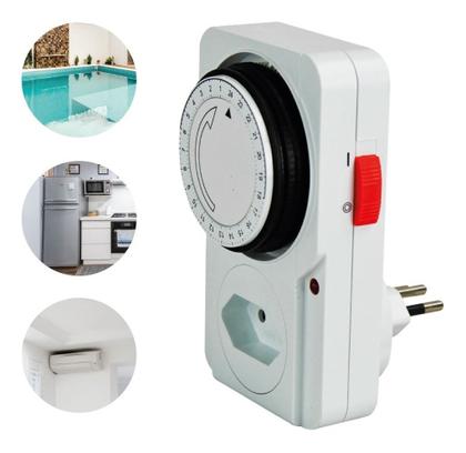 Imagem de Temporizador Timer Mecânico Bivolt 110 220V Bombas Piscina Programável