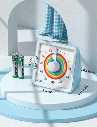 Imagem de Temporizador visual LIE 60 minutos para crianças em sala de aula e escritório