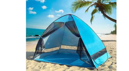 Imagem de Tenda de guarda-sol de praia de acampamento automática sem c