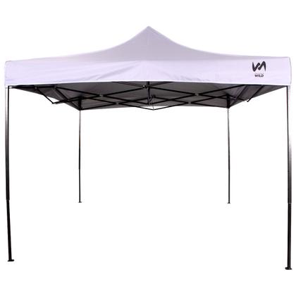 Imagem de Tenda Gazebo 3x3 Sanfonado Em Aço Com Tecido Aluminizado - Branco