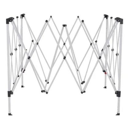 Imagem de Tenda gazebo aluminio dobravel - 3 m x 3 m - poliester - azul