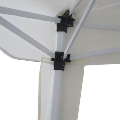 Imagem de Tenda Gazebo Articulada 3x3 m Barraca Praia Camping Sanfonada Dobrável Alumíno com Bolsa