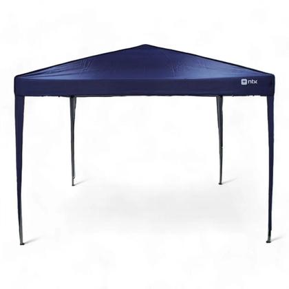 Imagem de Tenda Gazebo Dobrável Aluxx em Alumínio 3x3m Proteção UV+50 Azul Nautika