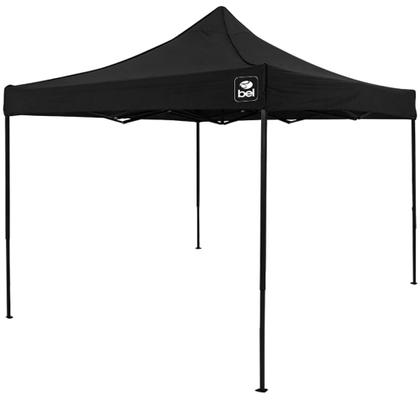Imagem de Tenda Gazebo Dobrável Pagoda 3m x 3m Oxford Preta Bel