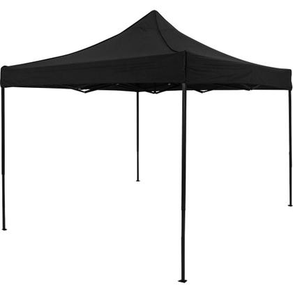 Imagem de Tenda Gazebo Dobrável Pagoda 3m x 3m Oxford Preta Bel
