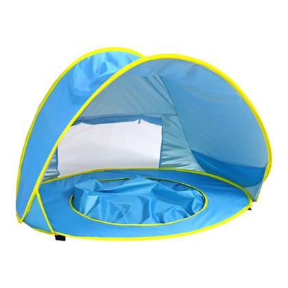 Imagem de Tenda Infantil Com Piscina Praia Proteção Uv Barraca Criança