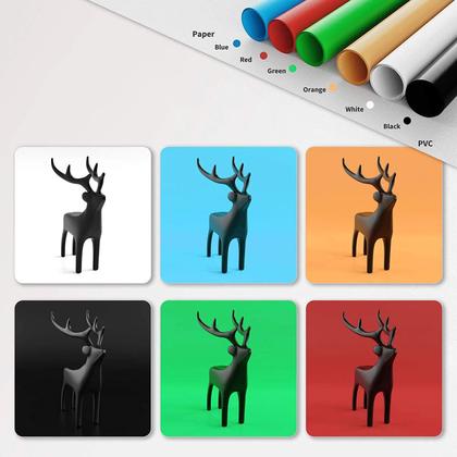 Imagem de Tenda Led Estúdio Portátil 30x30 Com Fundos - FI30