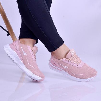 Imagem de Tênis Academia Cronos Corrida Feminino Masculino Casual Lançamento Leve Flexível