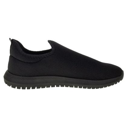 Imagem de Tênis Activitta Slip-On Esportivo Leve Masculino Preto