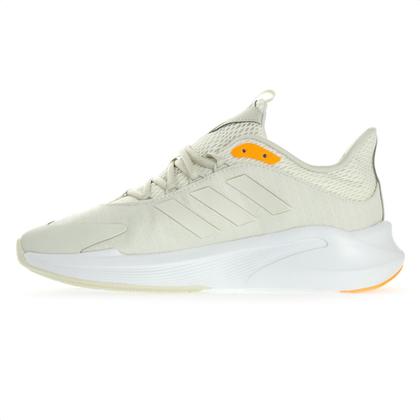 Tênis Adidas AlphaEdge + Bege e Laranja - Masculino - Tênis