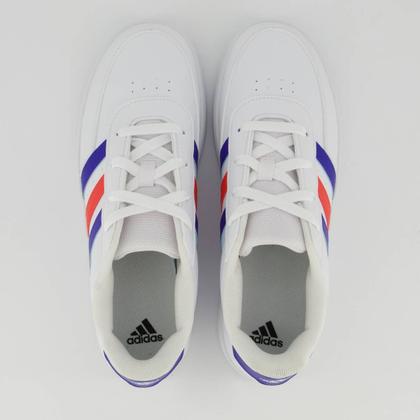 Imagem de Tênis Adidas Breaknet 2.0 Juvenil Branco e Azul