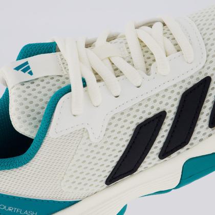 Imagem de Tênis Adidas Courtflash Infantil Branco