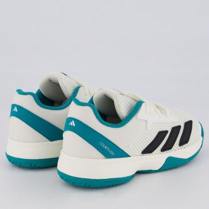 Imagem de Tênis Adidas Courtflash Infantil Branco