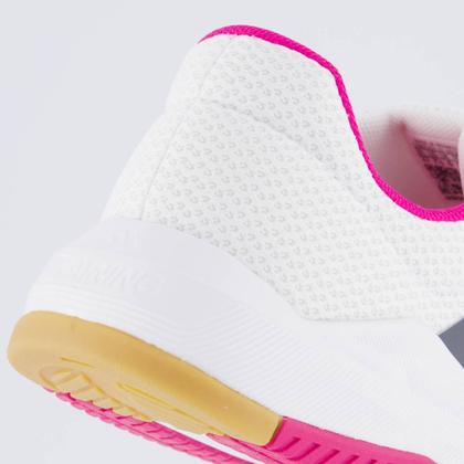 Imagem de Tênis Adidas Dropset Base Trainer Branco e Rosa Fe