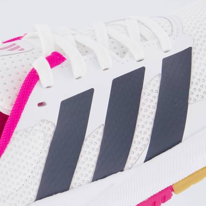 Imagem de Tênis Adidas Dropset Base Trainer Branco e Rosa Fe