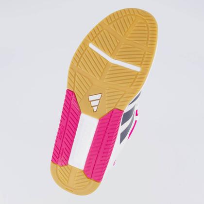 Imagem de Tênis Adidas Dropset Base Trainer Branco e Rosa Fe