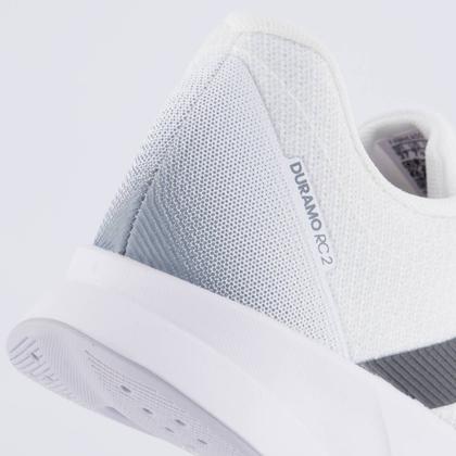 Imagem de Tênis Adidas Duramo RC2 Feminino Branco e Cinza