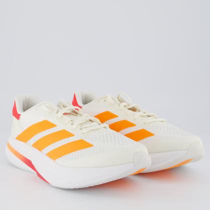 Imagem de Tênis Adidas Duramo Speed 2 Off White e Laranja
