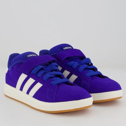 Imagem de Tênis Adidas Grand Court 00s EL Infantil Azul