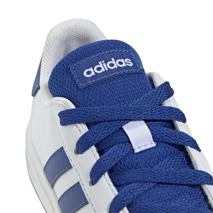 Imagem de Tênis adidas Grand Court 2.0 branco azul Kid 11 EUA