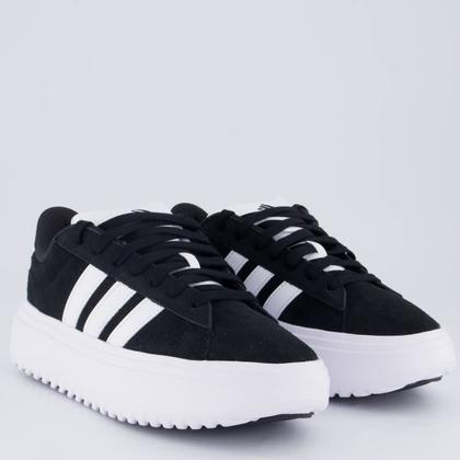 Imagem de Tênis Adidas Grand Court Plataform Feminino Preto